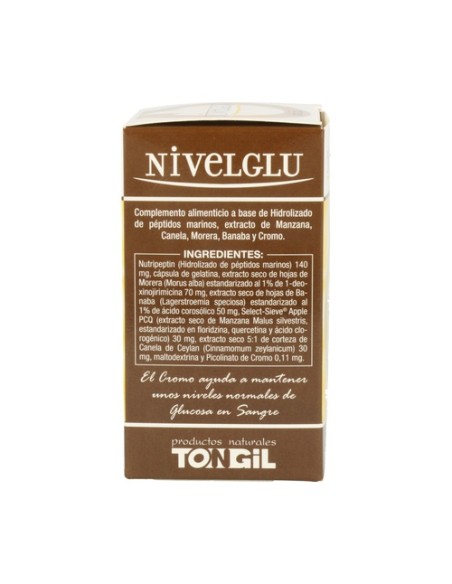 Nivelglu 60 cápsulas de 420.11mg Tongil