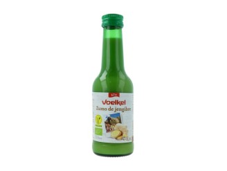 Zumo de jengibre vegano