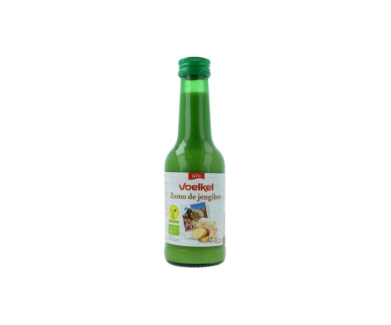 Zumo de jengibre vegano 200 ml (Jengibre) Voelkel