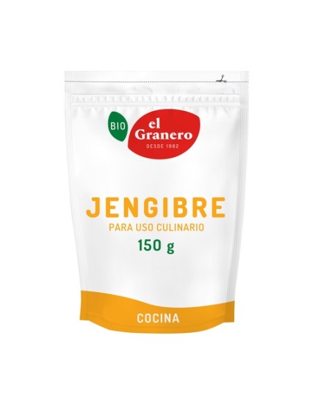 Jengibre Bio uso culinario 150 g El Granero Integral