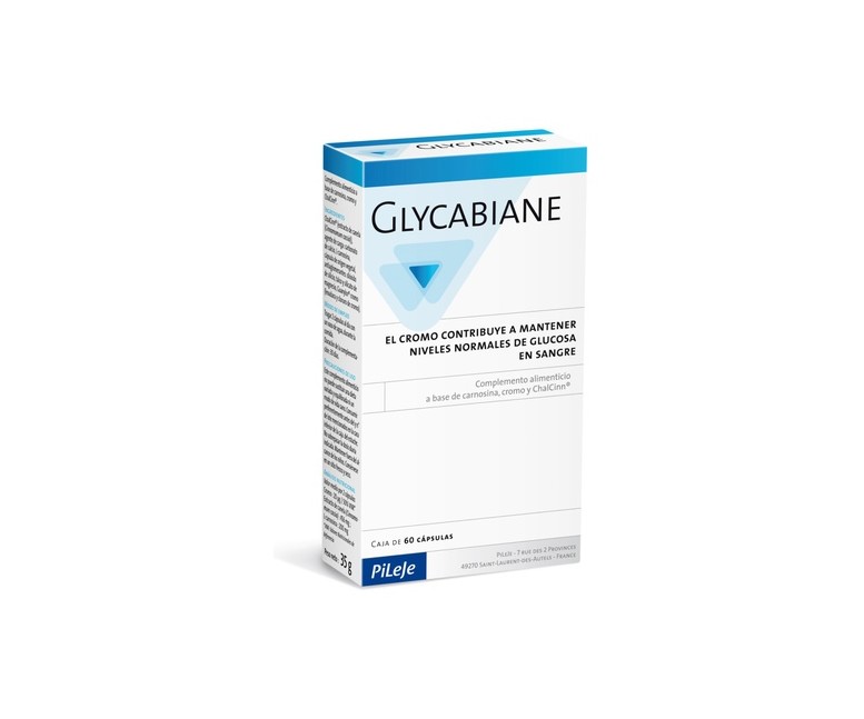 Glycabiane 60 cápsulas Pileje