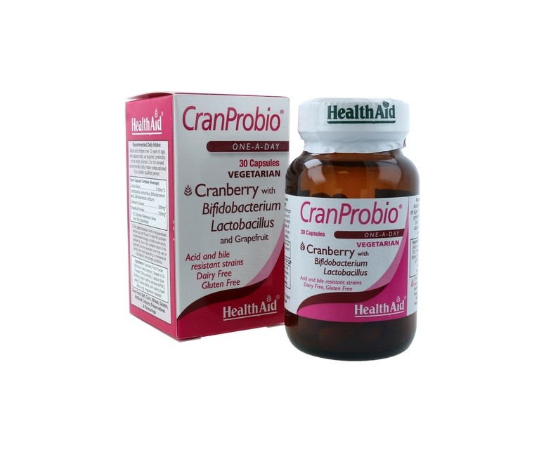 Cranprobio 30 cápsulas vegetales Health Aid