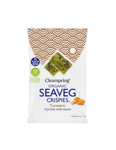 Alga nori con cúrcuma snack