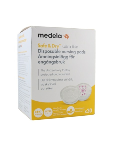 Discos absorbentes desechables Ultra thin 30 unidades Medela