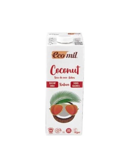 Ecomil bebida de coco nature bio s/a 6 uds - 1 l Almond