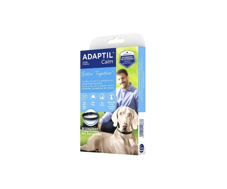 Adaptil calm collar perros L 70cm 1 unidad (Negro) Ceva