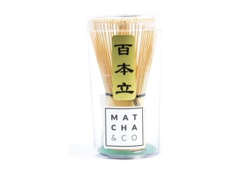 Batidor matcha bambú tradicional