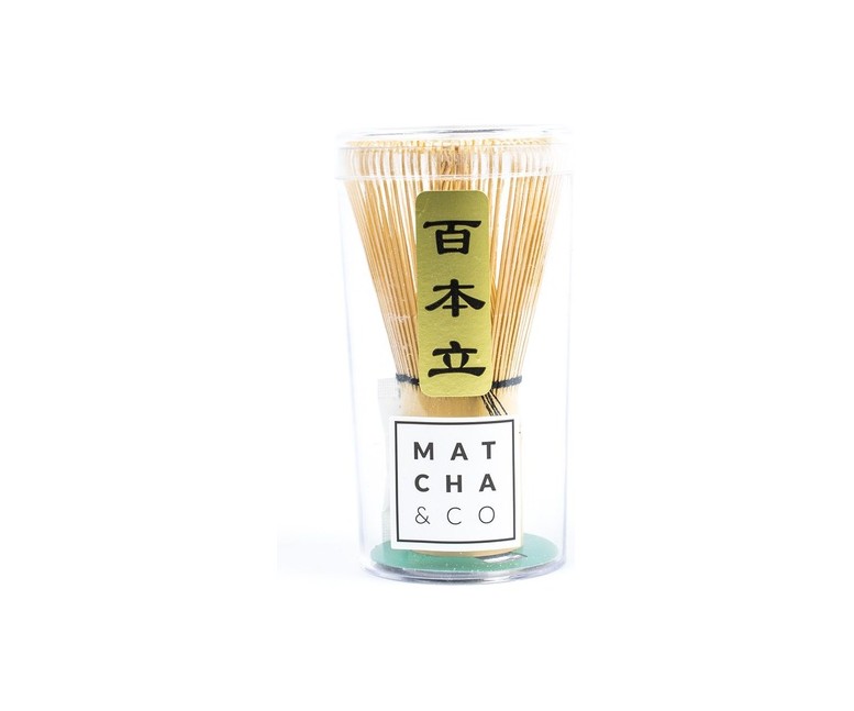 Batidor matcha bambú tradicional 1 unidad Matcha & Co