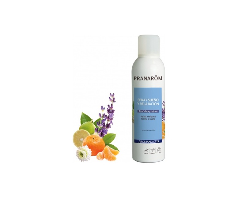 Spray sueño y relajación atmosfera y tejidos Bio - Aromanoctis 150 ml Pranarom