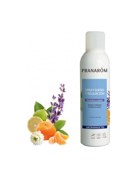 Spray sueño y relajación atmosfera y tejidos Bio - Aromanoctis 150 ml Pranarom