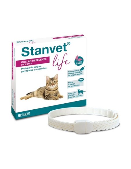Collar Stanvet Life para gatos 1 unidad Stangest