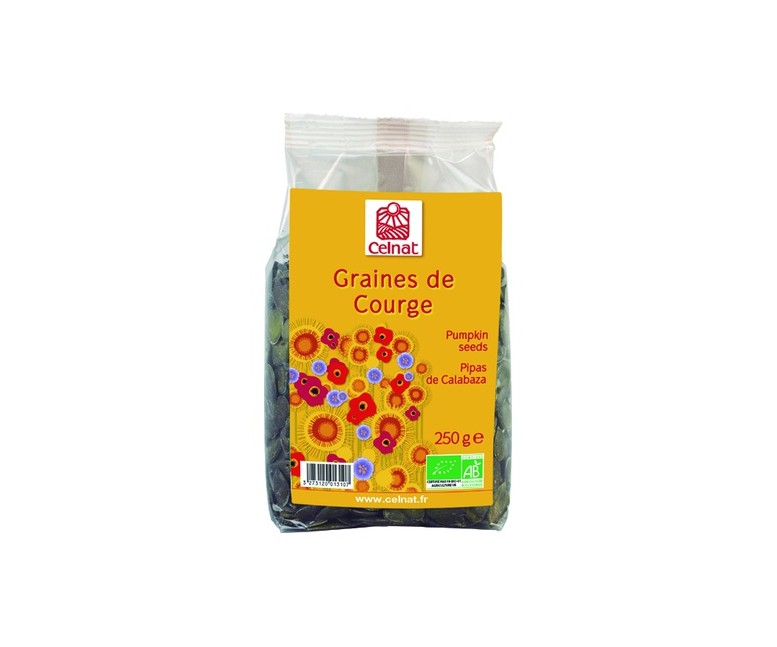 Pipas de Calabaza Bio 250 g Celnat