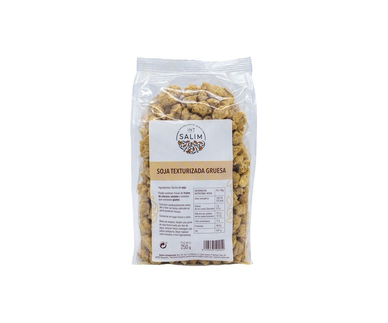 Soja Texturizada Gruesa 250 g Int-Salim