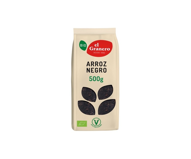 Arroz negro 500 g El Granero Integral