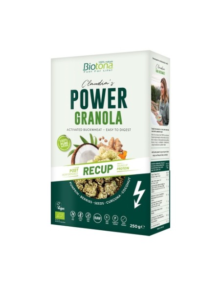 Power granola recup muesli 250 g Biotona