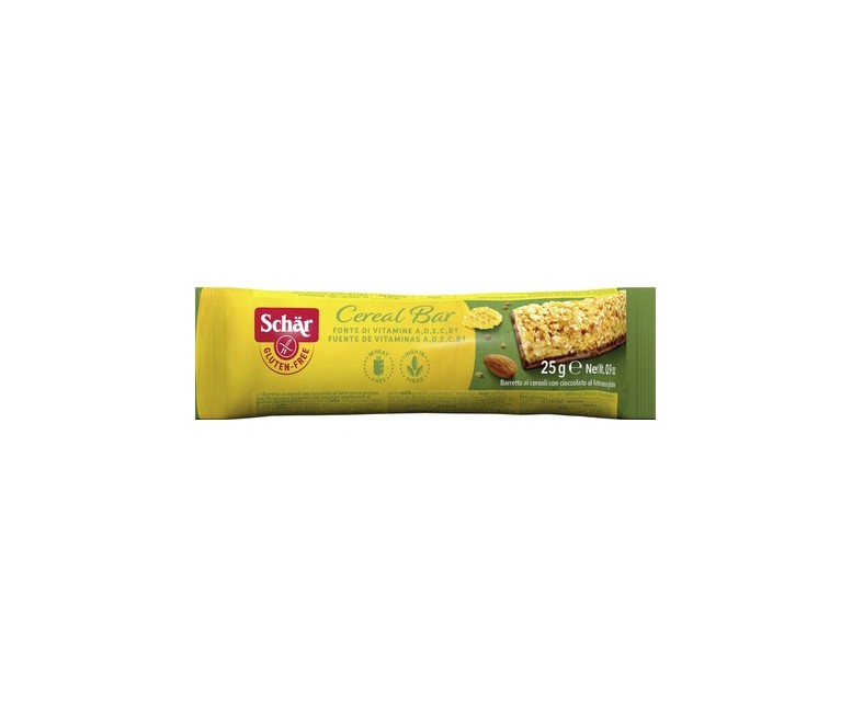 Barrita de cereales sin gluten 1 barrita de 25g (Chocolate) Schär