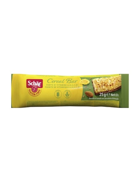 Barrita de cereales sin gluten 1 barrita de 25g (Chocolate) Schär
