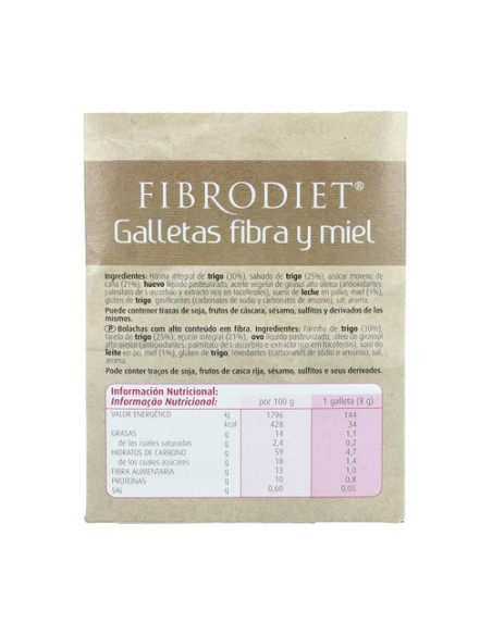 Galletas Fibrodiet 1 kg Dietisa