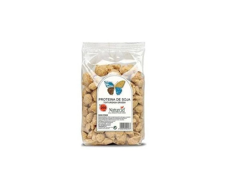 Proteína de soja texturizada gruesa 200 gr NATURCID