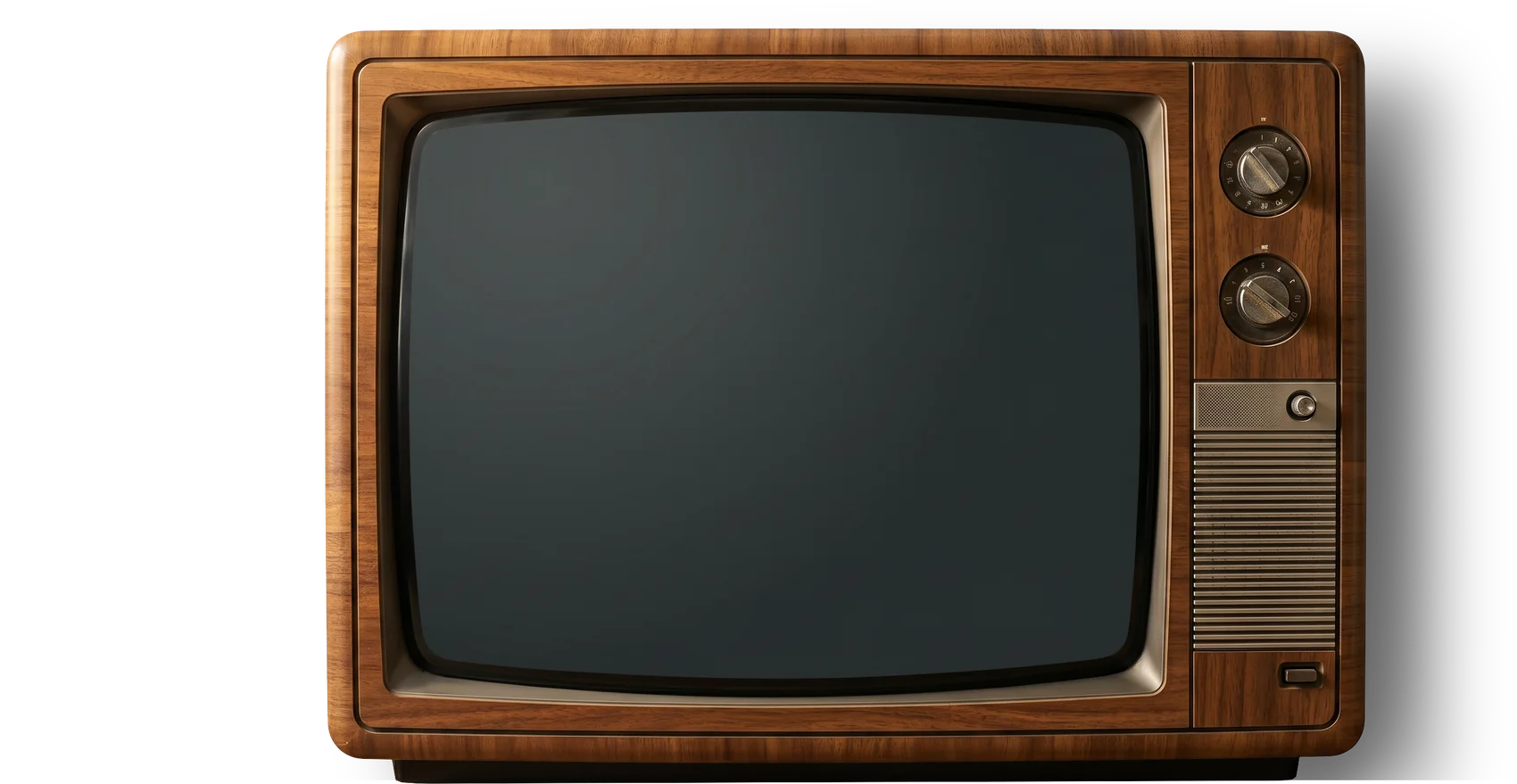 Televisor antiguo de madera