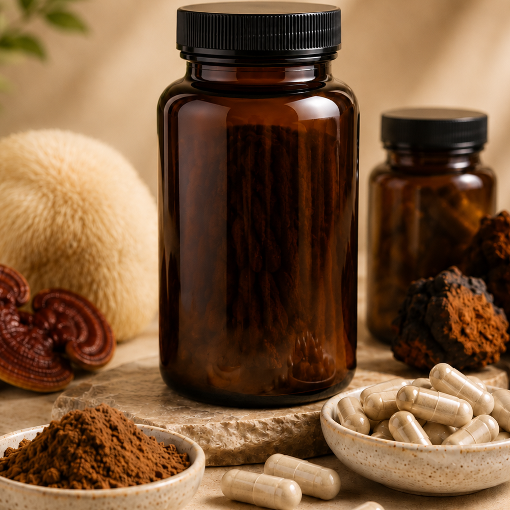 Hongos medicinales: reishi, melena de león y chaga: qué son y beneficios