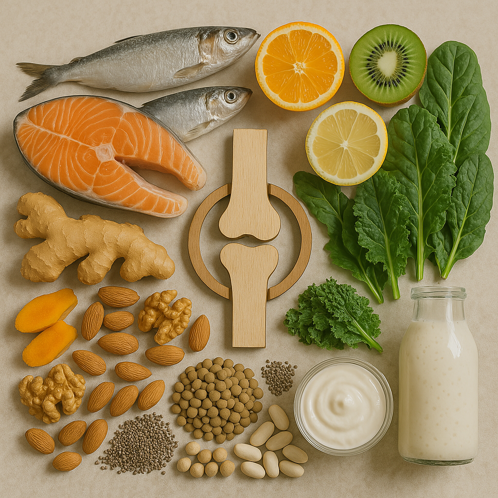 Alimentos y suplementos para cuidar tus articulaciones 🦴